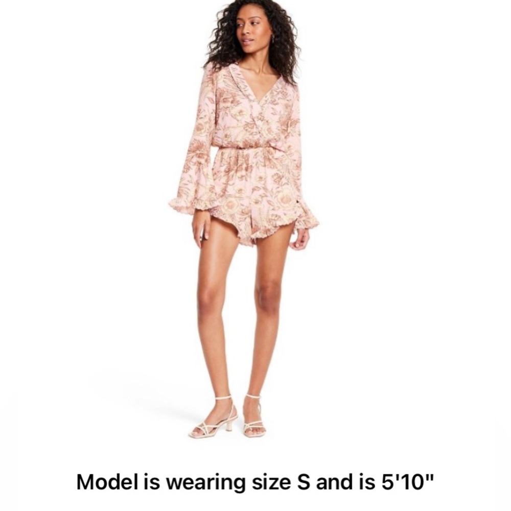 COPY - Agua Bendita floral print romper XXS.  SOLD OUT ONLINE